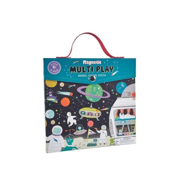 FLOSS&ROCK Mıknatıslı Çoklu Oyun Seti / Space