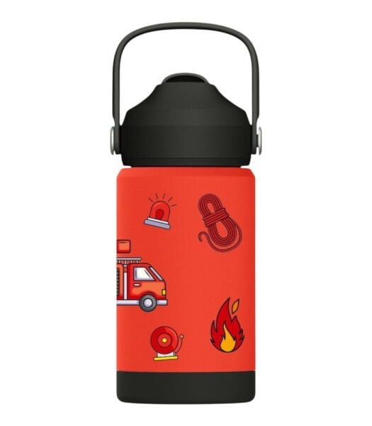 SipnJoy FlipSip Çocuk Su Termosu (360 ml) // Firefighter Buddy