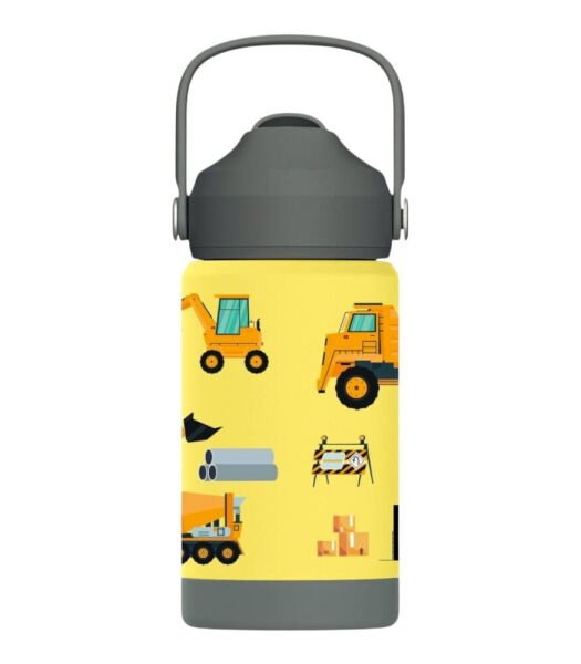 SipnJoy FlipSip Çocuk Su Termosu (360 ml) // Builder Buddy