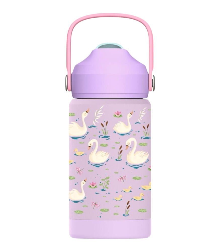 SipnJoy FlipSip Çocuk Su Termosu (360 ml) // Swan Harmony