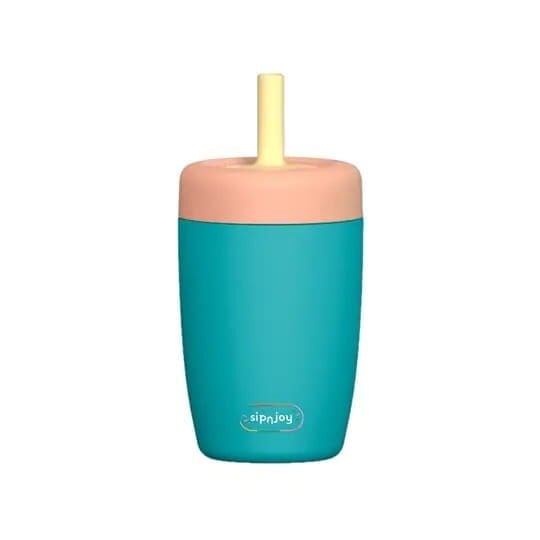 SipnJoy StrawBuddy Tumbler Termos Pipetli Suluk (360 ml ) // Aqua