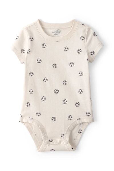 CARTER'S Erkek Bebek Body Futbol Topu