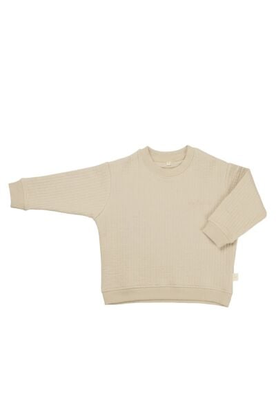 Miela Kids Kapitone Sweatshirt Bej