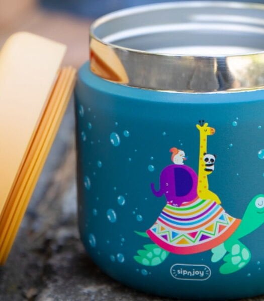 SipnJoy Termos Yemek Kabı (360 ml) // Turtle Voyage
