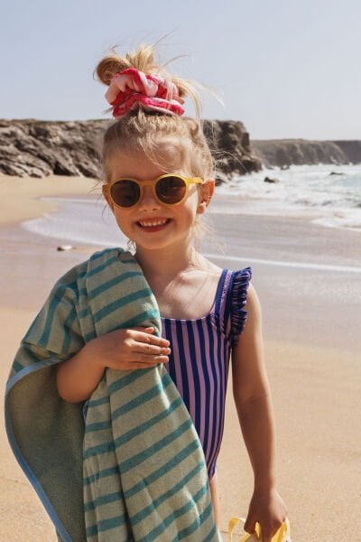 Jera Mini Vague Bleu Beach Towel