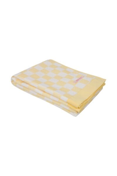 Jera Mini Vague Jaune Beach Towel