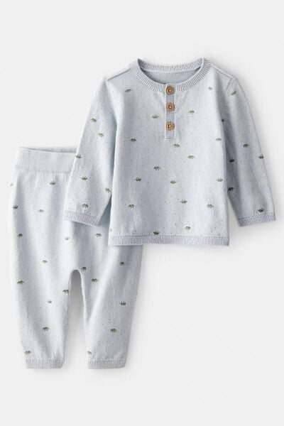 CARTER'S Erkek Bebek Mavi 2Li Set
