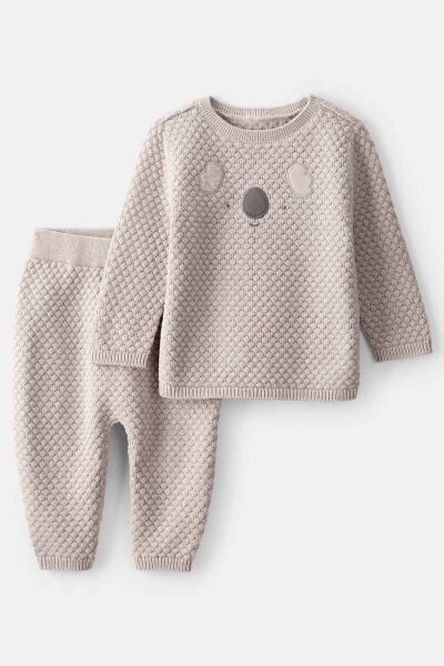 CARTER'S Erkek Bebek Gri 2Li Set