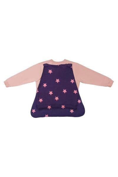 Miela Kids Pelerin Detaylı Sweatshirt - Somon