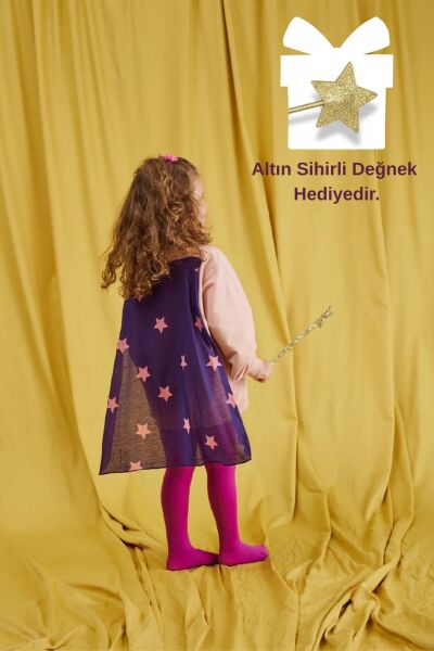 Miela Kids Pelerin Detaylı Sweatshirt - Somon