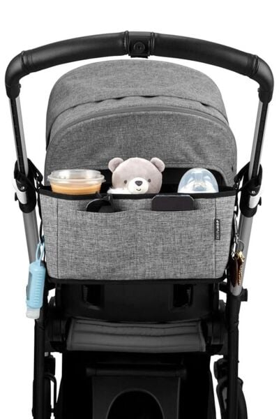 Skip Hop Grab&Go Ultra Araba Düzenleyici - Gri Melanj