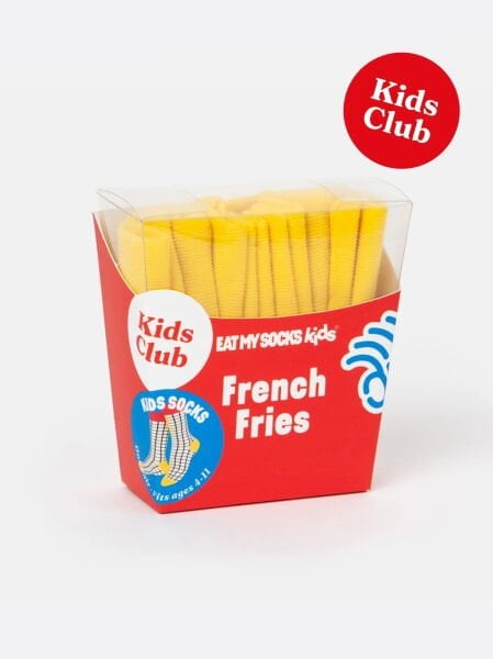 Eat My Socks French Fries 5-10 Yaş Çocuk Çorap