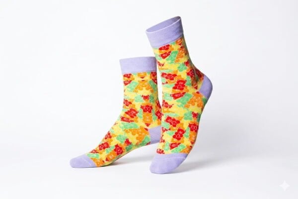 Eat My Socks Jelly Bear 5-10 Yaş Çocuk Çorap
