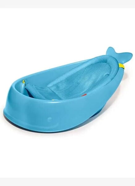 Skip Hop Moby 3'ü Bir Arada Akıllı Bebek Küveti Mavi