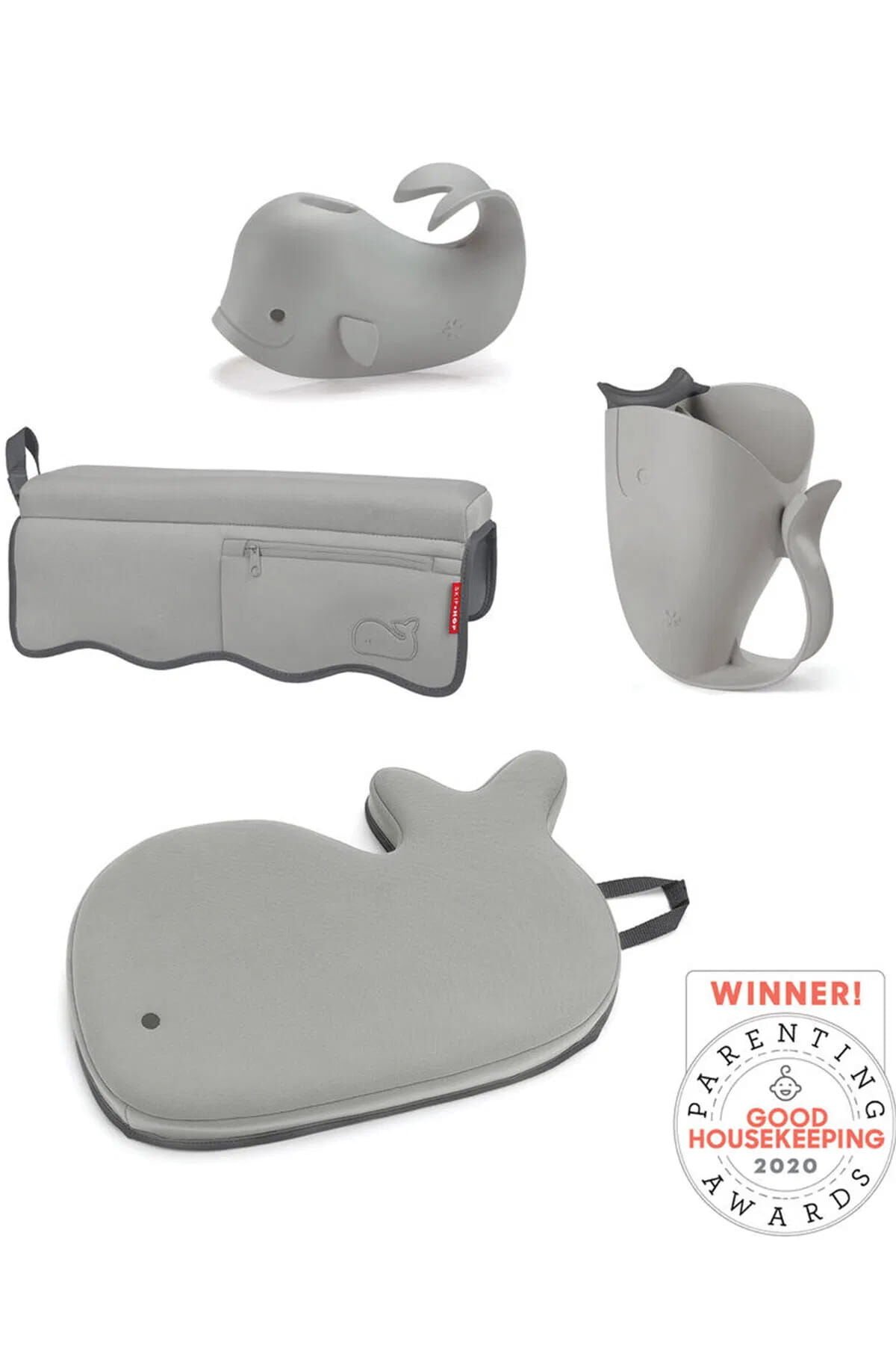 Skıp Hop Moby Bebek Yıkama Seti Gri 4'lü set