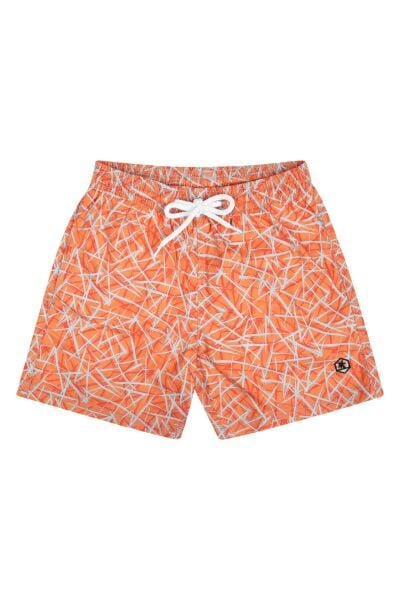 PERALINA Dax Kids - Desenli çocuk deniz şortu