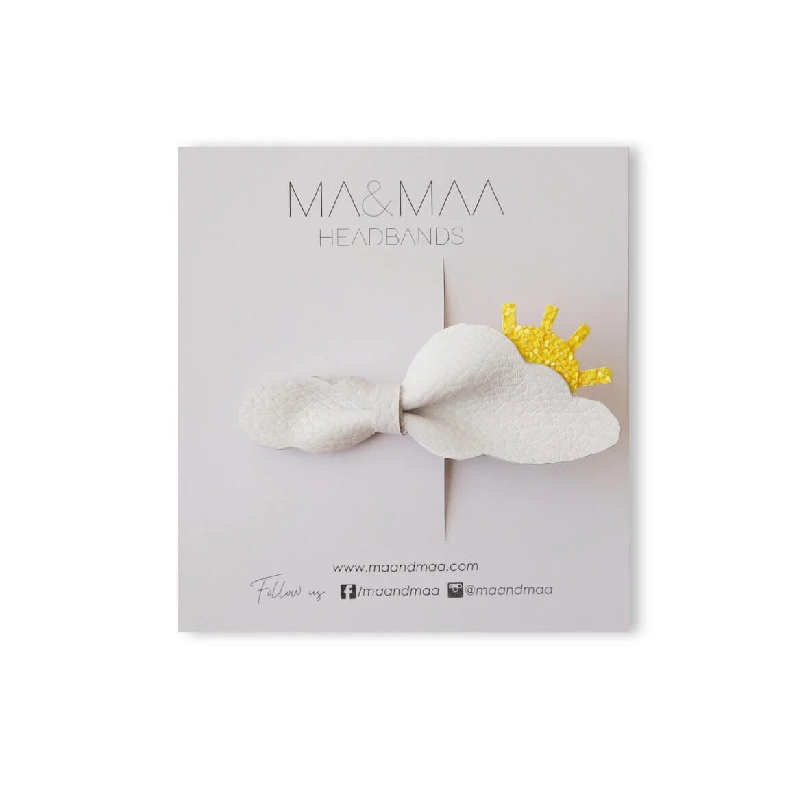 MA&MAA MISSSUNSHINE %100 DERİ KLİPS TOKA