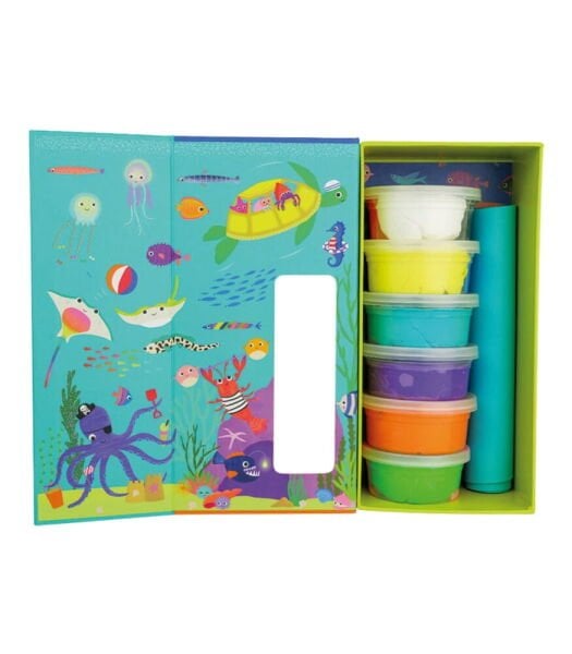 FLOSS&ROCK Clay And Play Ocean Hava İle Kuruyan Kil Seti
