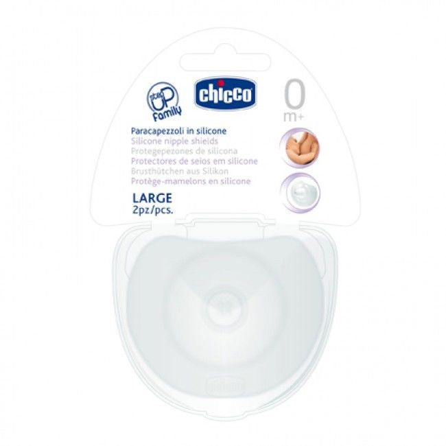 Chicco Silikon Göğüs Ucu Koruyucu Büyük 2 li