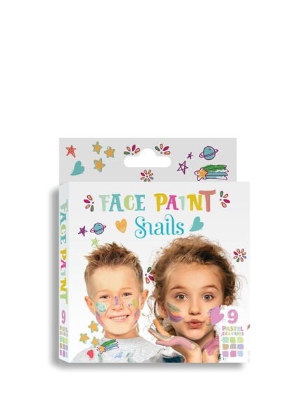 Snails Pastel Renkler Yüz Boyama Paleti - Pastel