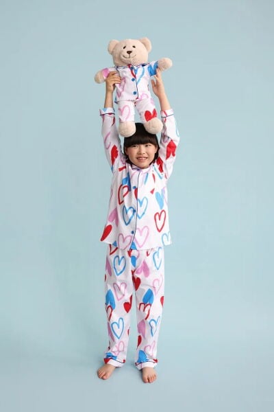 Luna Mia Camilla Uyku Arkadaşlı Pijama Seti