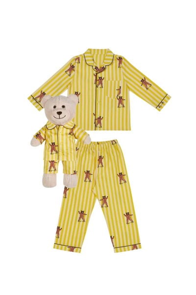 Luna Mia Skater Bear Uyku Arkadaşlı Pijama Seti