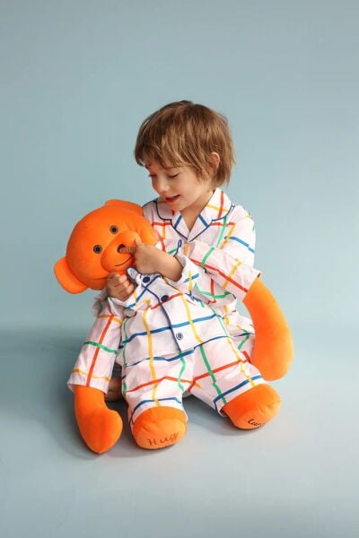 Luna Mia Max Hug Me Uyku Arkadaşlı Pijama Seti
