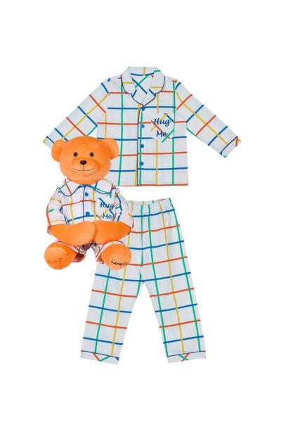 Luna Mia Max Hug Me Uyku Arkadaşlı Pijama Seti