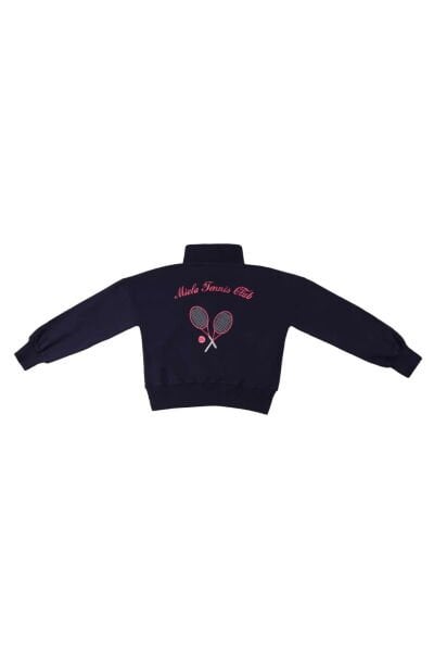 Miela Kids Tennis Club Sweatshirt Lacivert