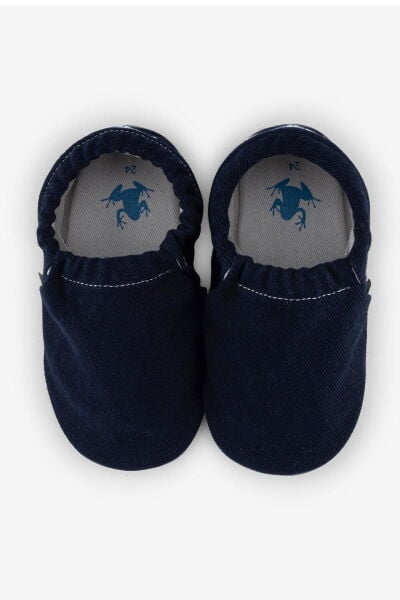 HOPFROG KIDS Recycled Canvas Hyper Eco Lacivert Barefoot Patik