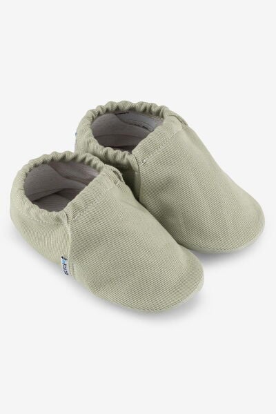 HOPFRÖG KIDS Recycled Canvas Hyper Eco Su Yeşili Barefoot Patik