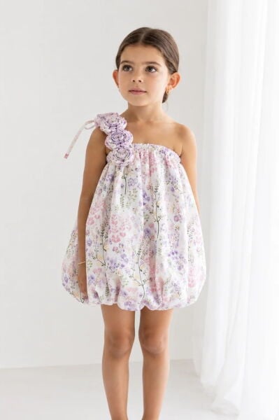 Mon İcone Blush Garden Dress
