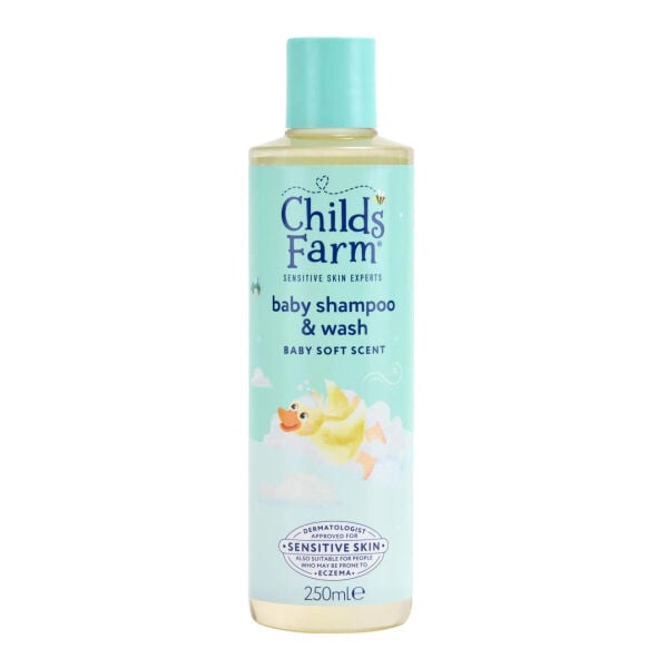 Childs Farm Aloe Vera ve Salatalık Özlü Bebek Saç ve Vücut Şampuanı 250ml