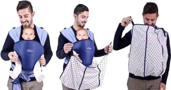 Sevi Bebe Koruyuculu Bebe Kanguru