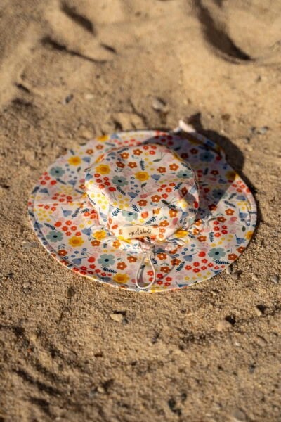 Miela Kids UV Korumalı Pretty Floral Şapka