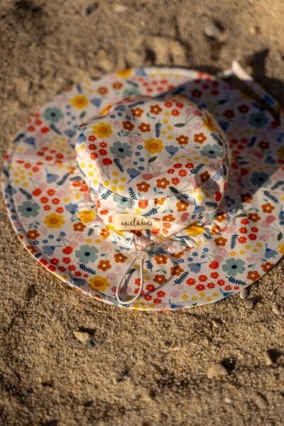 Miela Kids UV Korumalı Pretty Floral Şapka