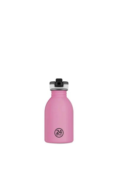 24Bottles Kids Bottle Reactive Pembe/Mavi Paslanmaz Çelik Çocuk Su Matarası 250 ml