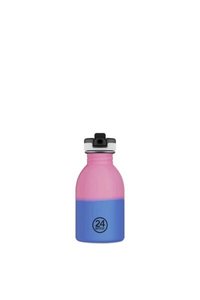 24Bottles Kids Bottle Reactive Pembe/Mavi Paslanmaz Çelik Çocuk Su Matarası 250 ml