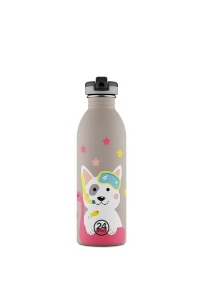 24Bottles Kids Bottle Lucky Dog Paslanmaz Çelik Çocuk Su Matarası 500 ml