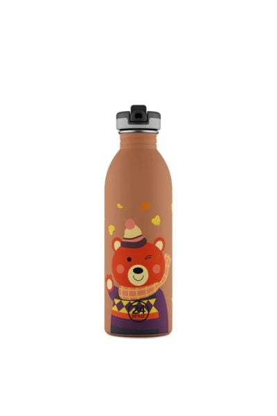 24Bottles Kids Bottle Sweet Bear Paslanmaz Çelik Çocuk Su Matarası 500 ml