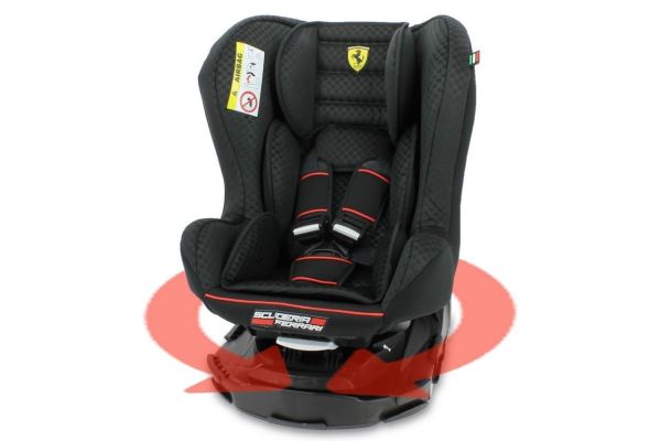 Ferrari Revo 0-25 Kg 360 Derece Dönebilen Oto Koltuğu - Siyah 3507460080247