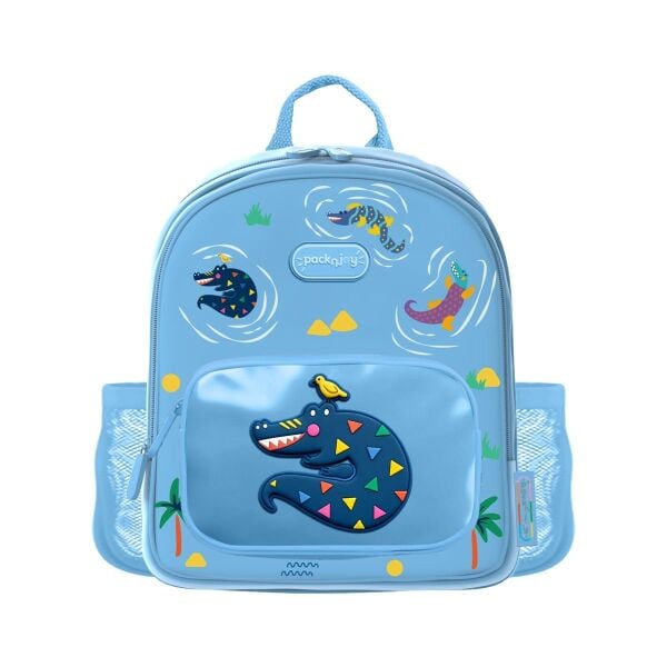 PacknJoy - Çocuk Sırt Çantası | Medium - Snappy Croc