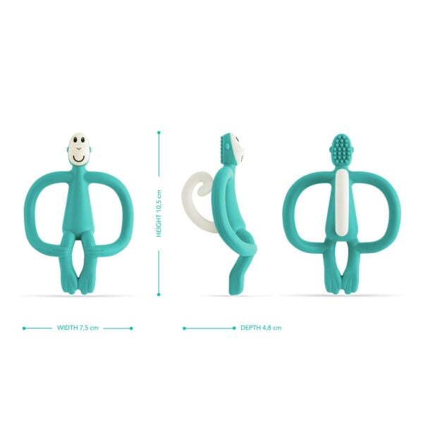 Matchstick Monkey Silikon Diş Kaşıyıcı Başlangıç Seti // Monkey