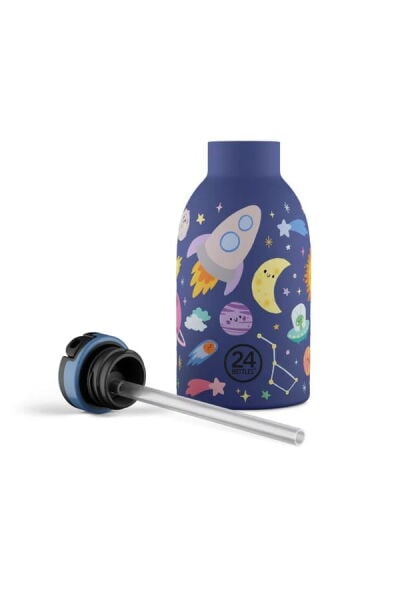 24Bottles Clima Bottle Space Friends Pipetli Paslanmaz Çelik Termos 330 ml