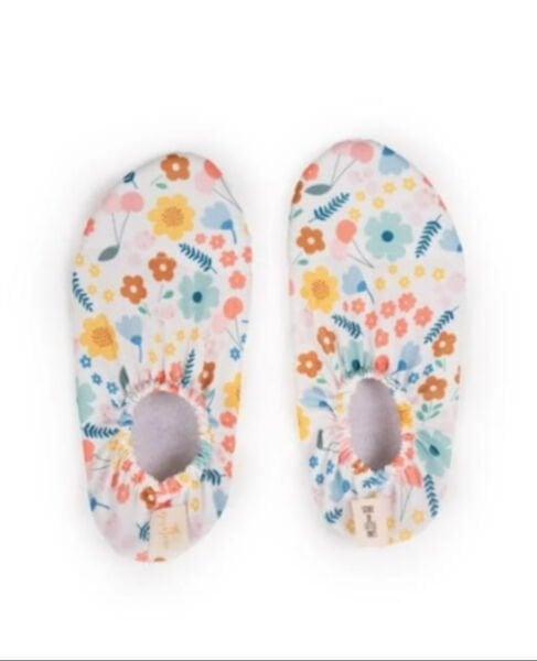 Miela Kids Kaydırmaz Havuz/Deniz Patik - Pretty Floral