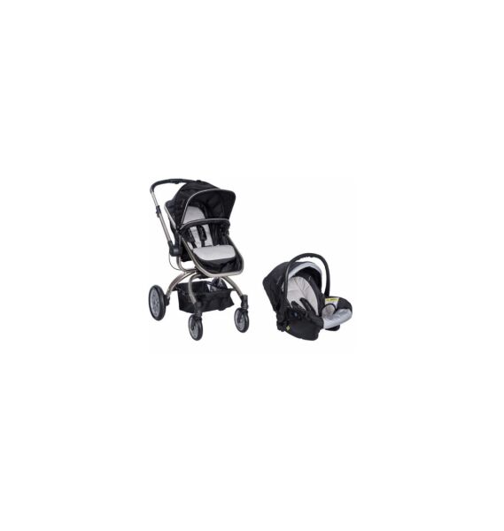 Pierre Cardin PC405 Twist Travel Sistem Bebek Arabası - Siyah