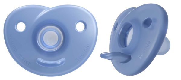Philips Avent Soothie Ortodontik Saklama Kutulu 2li Emzik 0-6 Ay - Erkek