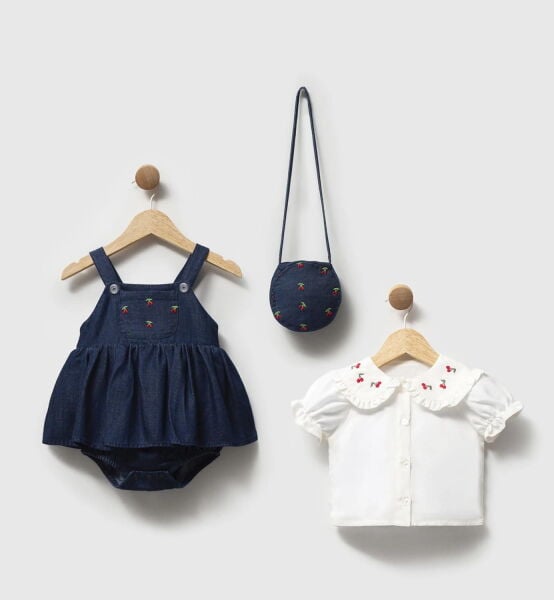 Cumino Kids 3'lü Kız  Takım