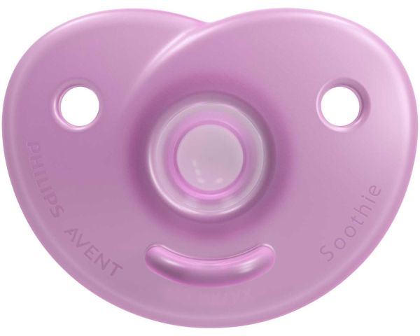 Philips Avent Soothie Ortodontik Saklama Kutulu 2li Emzik 0-6 Ay - Kız