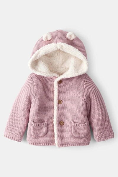 CARTER'S Kız Bebek Pembe Hırka